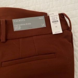 NEW Hampshire Straight Leg Ankle 14 Curvy pants
